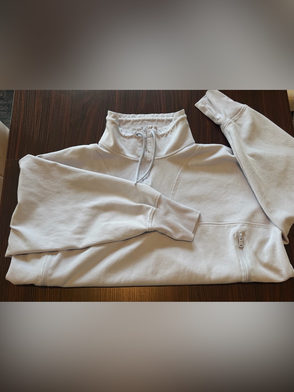 3XL Old Navy Half-Zip Pullover Sweatshirt LIGHT LAVENDER